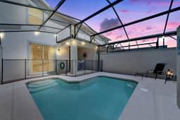 Modern 4BR Townhome with Private Pool for 10