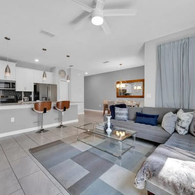Modern 4BR Townhome with Private Pool for 10